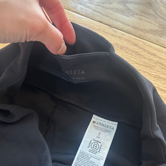 New Athleta Elation Ultra High Rise Straight Leg Pant Size Small - Picture 6 of 7